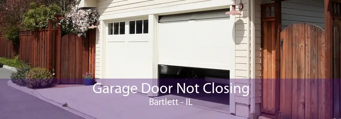 Garage Door Not Closing Bartlett - IL