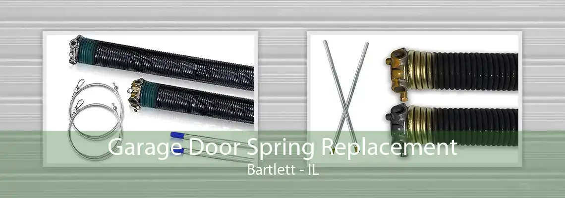 Garage Door Spring Replacement Bartlett - IL