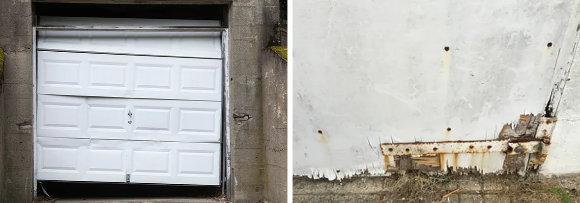 Rotten Commercial Garage Door Repair in Bartlett, IL